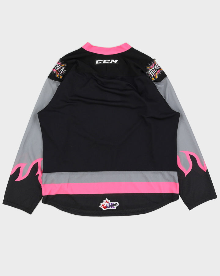 Calgary Hitmen Hockey Jersey - L