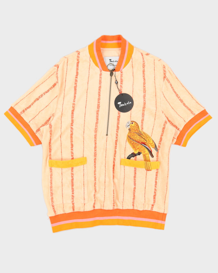 Tombolo x Vasquiat Terry Towelling Quarter Zip - S