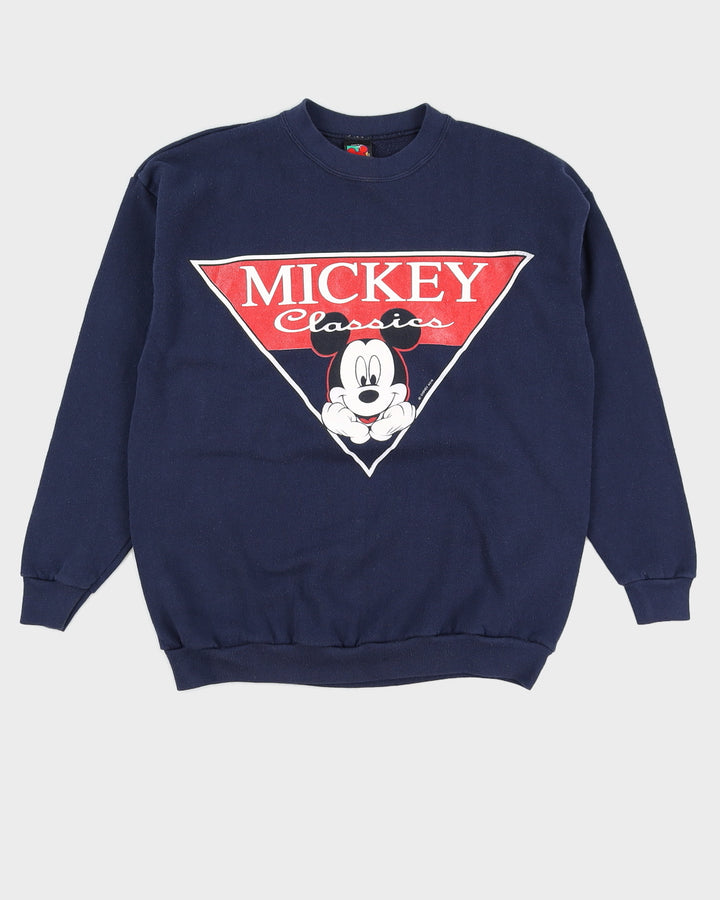 Vintage 90s Mickey & Co Navy Sweatshirt - L