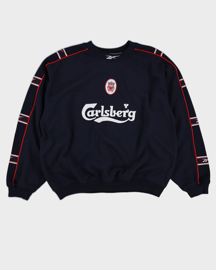 Vintage 00s Reebok x Liverpool F.C Sweatshirt - L