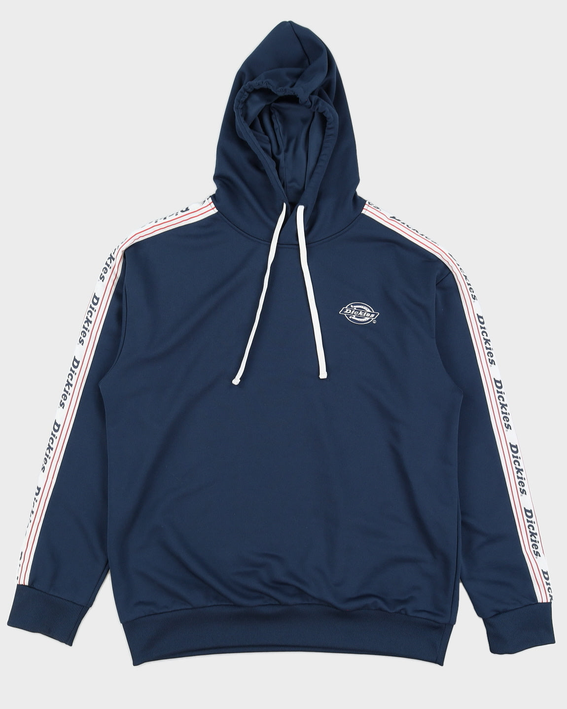 Dickies Navy Branded Sleeve Hoodie - L