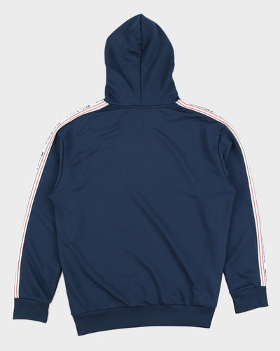 Dickies Navy Branded Sleeve Hoodie - L