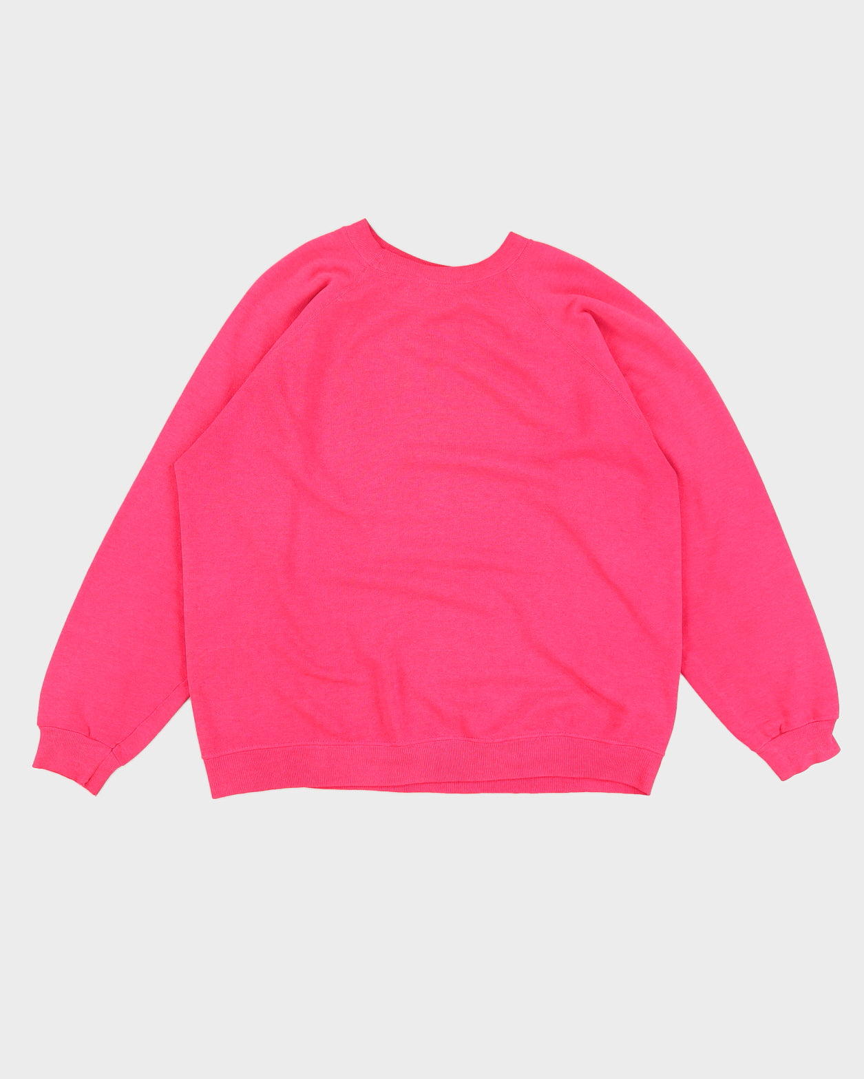 Vintage 90s Alaska Walrus Pink Sweatshirt - XL