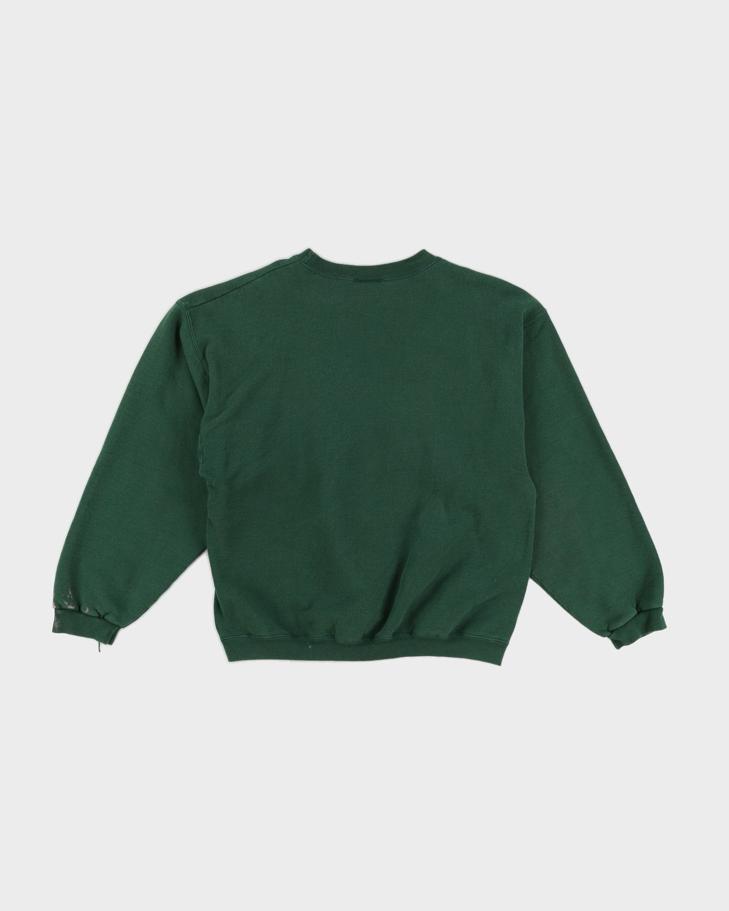 Vintage 90s Hard Rock Cafe Los Angeles Green Embroidered Sweatshirt - M