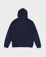 Gap Embroidered Blue Navy Hoodie - L