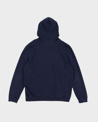 Gap Embroidered Blue Navy Hoodie - L