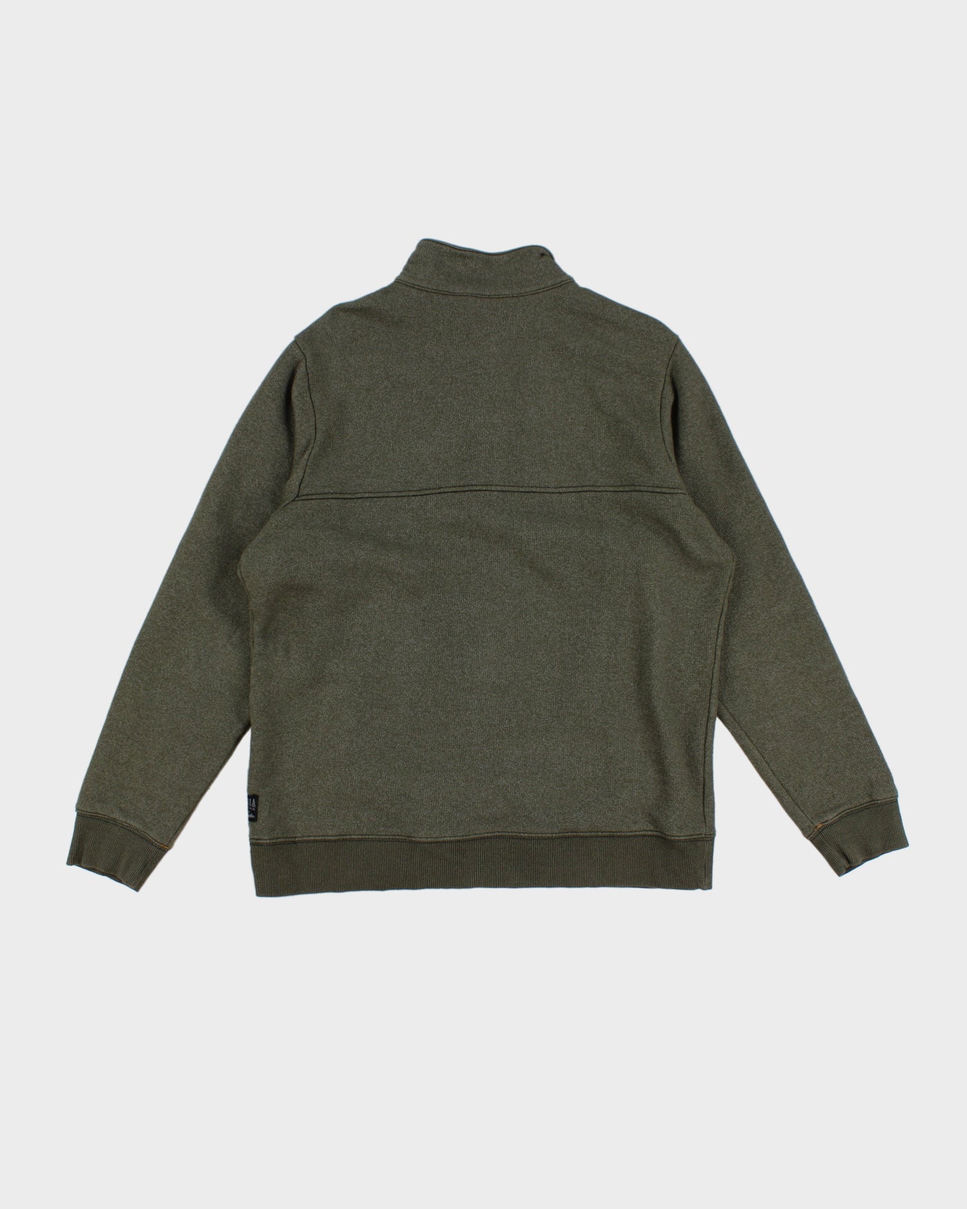 Columbia Men's Green Quarter Zip Sweatshirt - L