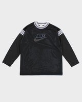 00s Nike Embroidery Netted Sweatshirt - L