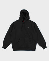 Supreme Black Embroidery Logo Oversize Hoodie - L