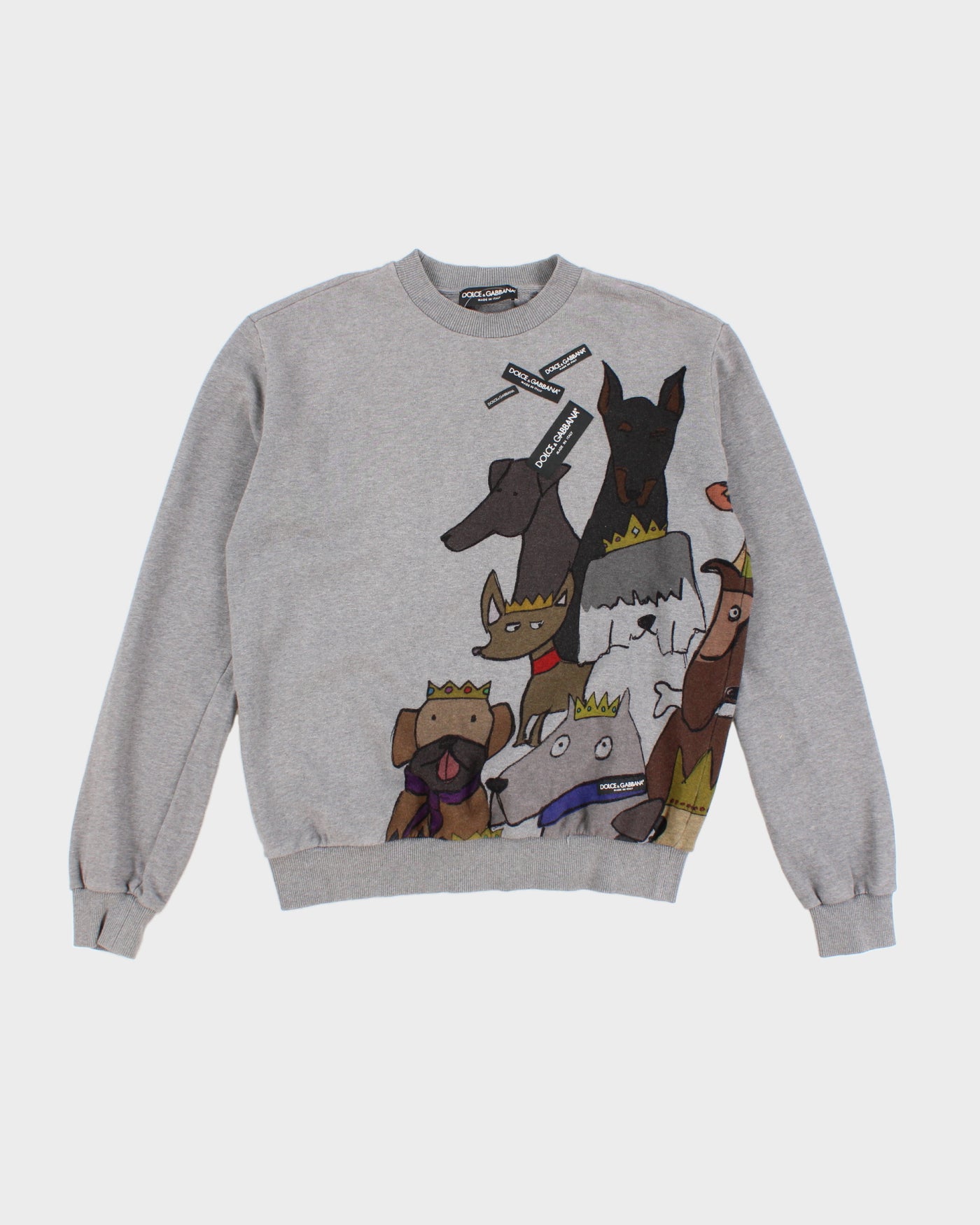 Dolce & Gabbana Oversized Animal Print Sweatshirt - L
