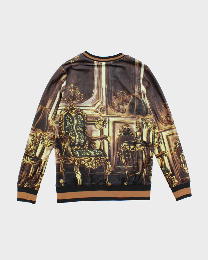 Dolce & Gabbana Velour Fox Sweatshirt - S