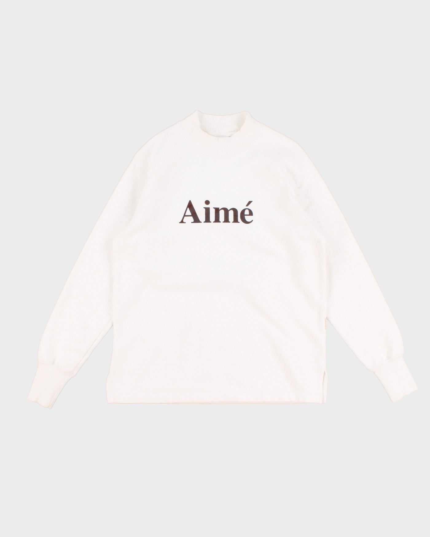 Aime Leon Dore White Crew Neck Sweatshirt - XS