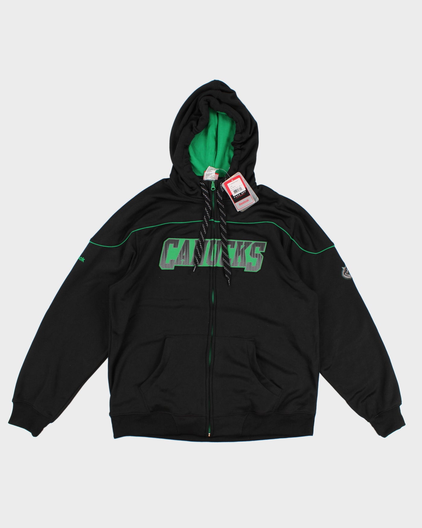 Deadstock Reebok NHL x Vancouver Canucks Hoodie - L