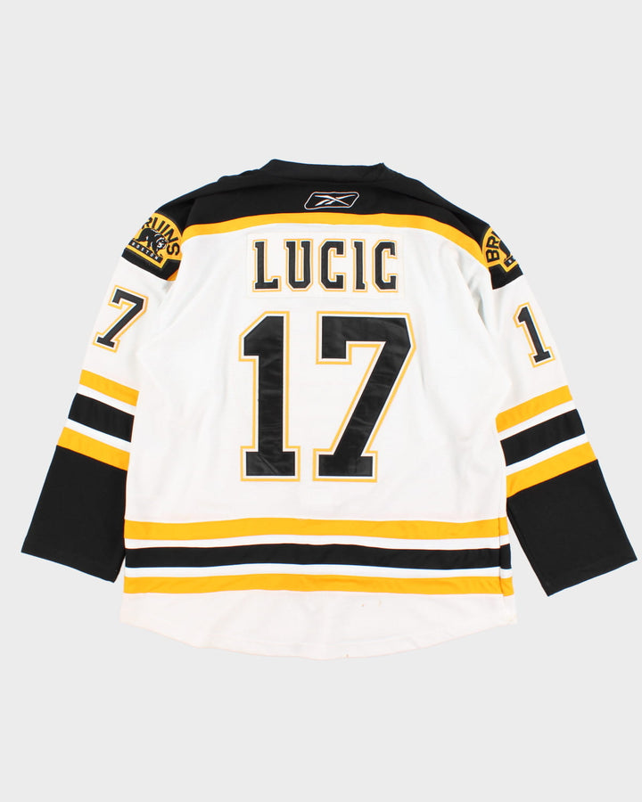 NHL x Boston Bruins Milan Lucic #17 Hockey Jersey - XXXL