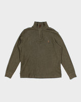 Ralph Lauren Quarter Zip Sweatshirt - S