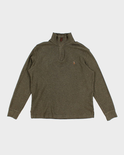 Ralph Lauren Quarter Zip Sweatshirt - S