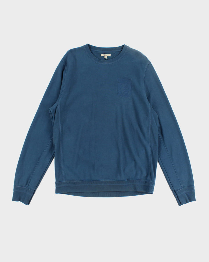 Burberry Blue Sweatshirt - XL