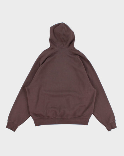 Essentials Fear Of God Brown Hoodie - M