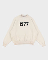 Essentials Fear Of God '1977' Cream Sweatshirt - M