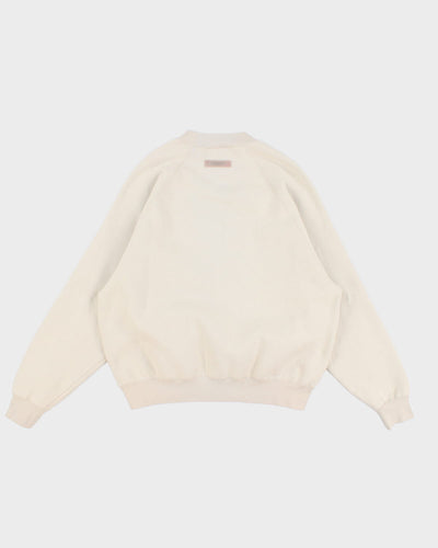 Essentials Fear Of God '1977' Cream Sweatshirt - M