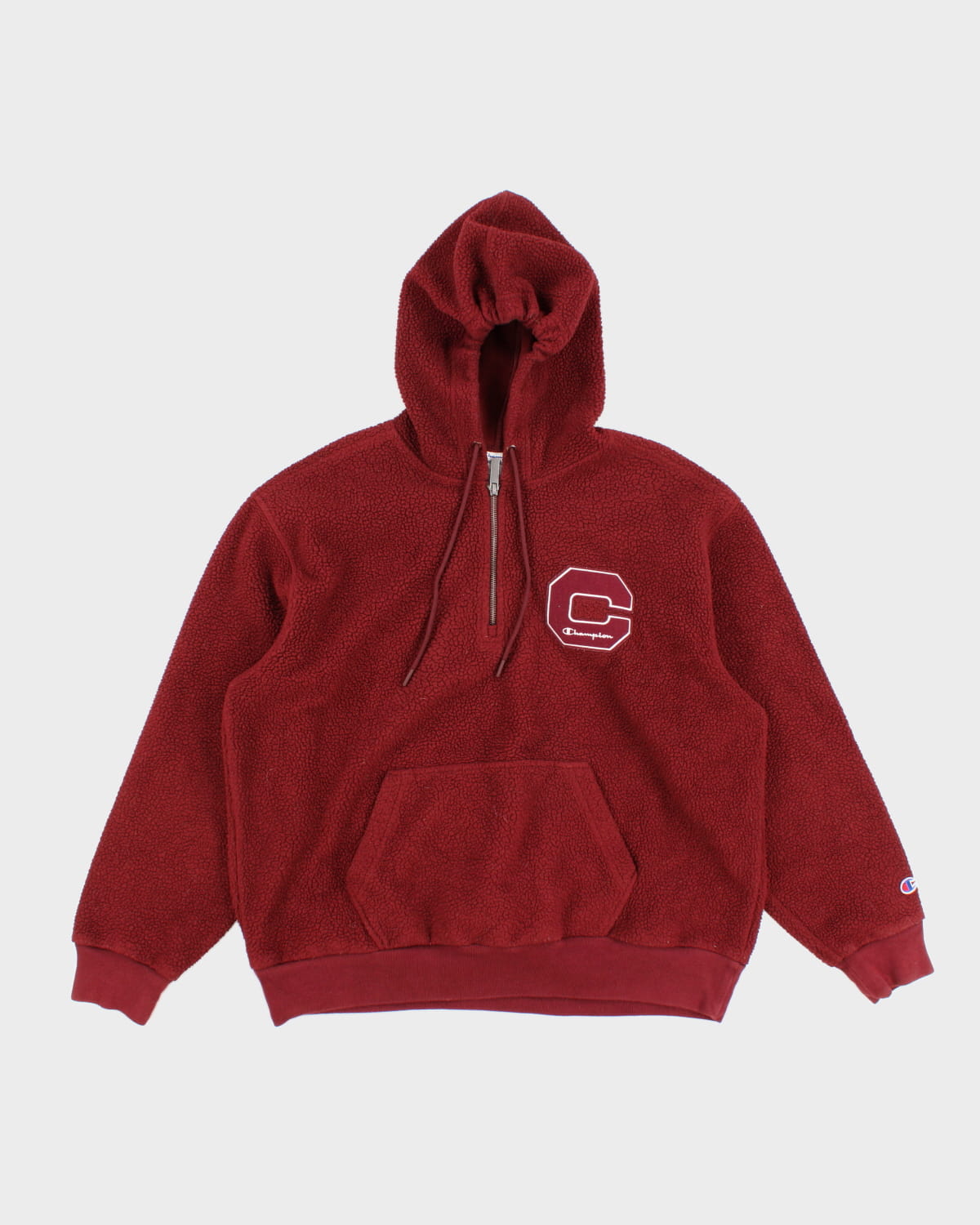 Champion Red Borg Hoodie - L