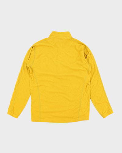 Arc'teryx Yellow Quarter Zip Sweatshirt - M