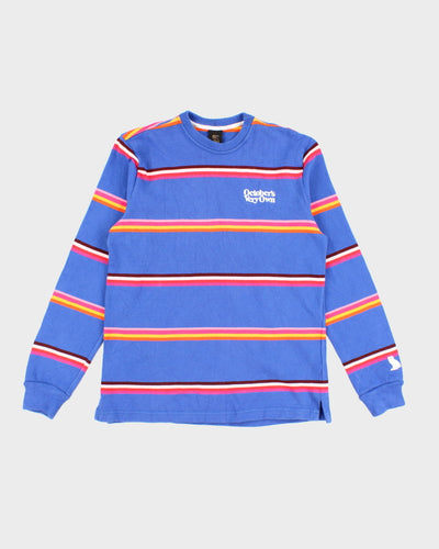 October's Very Own Stripe Sweatshirt - M