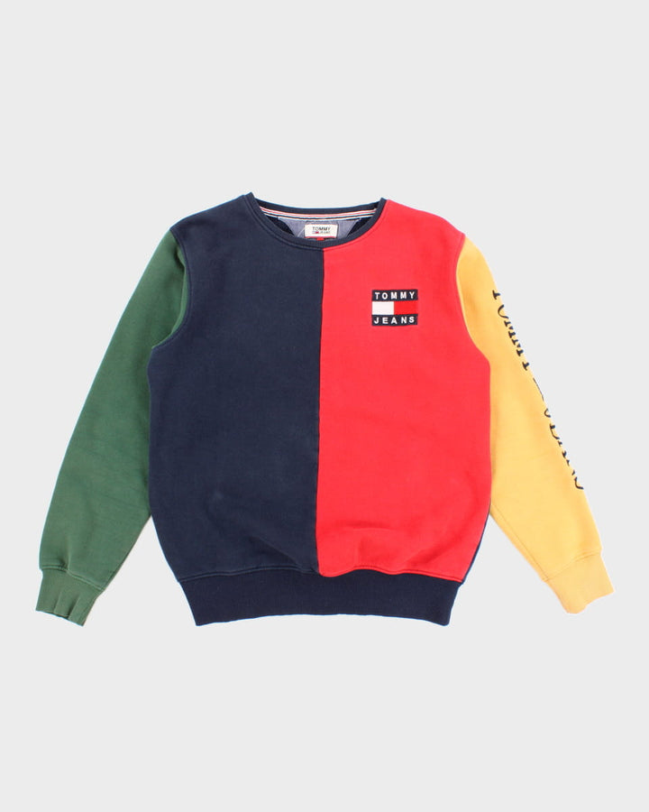 Tommy Jeans Colour Block Sweatshirt - L