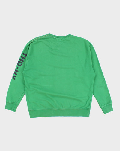 Men's Tommy Hilfiger Green Sweatshirt - XL