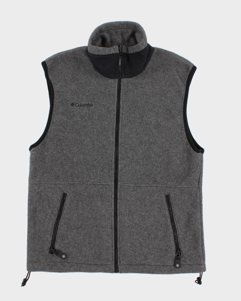 Columbia Fleece Zip Up Vest - M