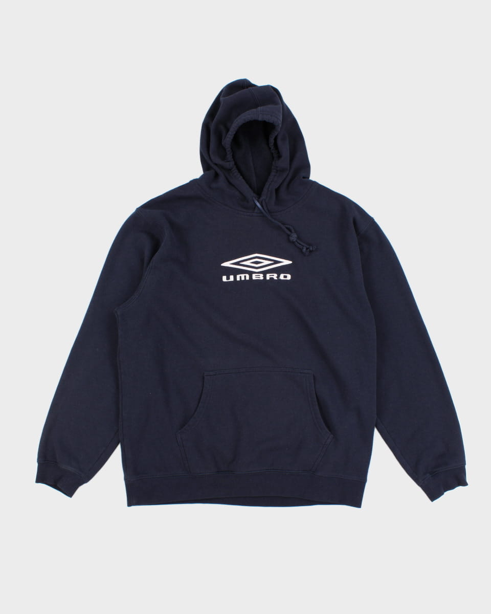 Y2K 00s Umbro Embroidered Hoodie - L