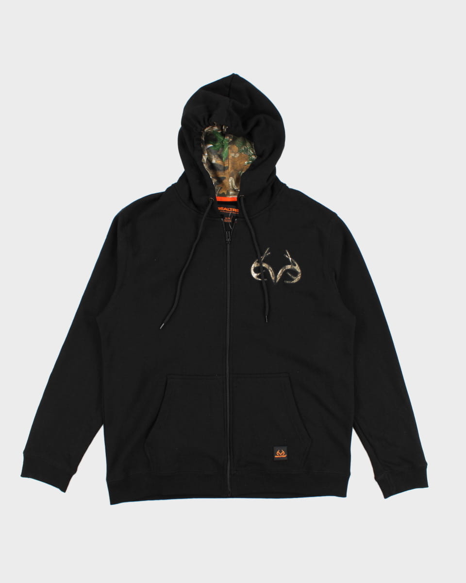 2000s Real Tree Zip Up Hoody - XL