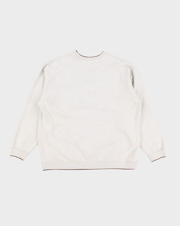 Croft & Barrow Deer Embroidered Sweatshirt - L