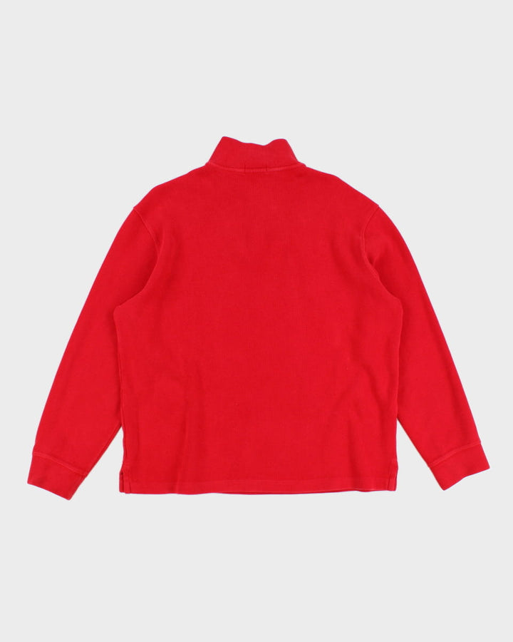 Vintage Ralph Lauren Half Zip Up Sweatshirt - L