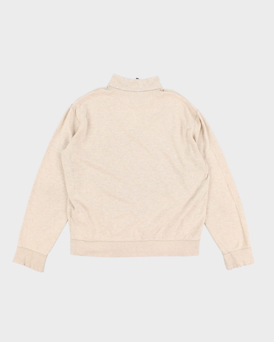 Men's Beige Ralph Lauren Sweatshirt - M