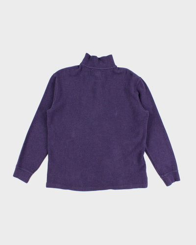 Vintage 90's Men's Ralph Lauren Half Zip Up Sweatshirt - M - L