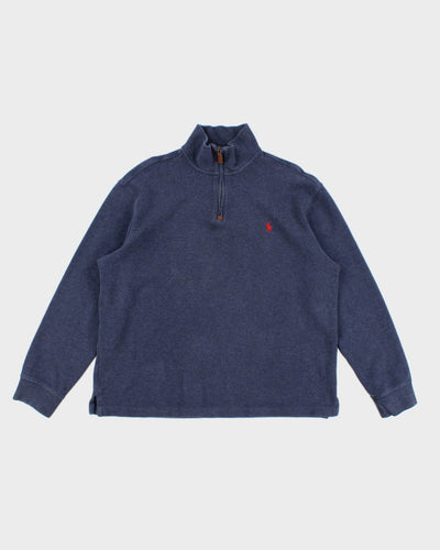 Polo By Ralph Lauren Dad Quarter Zip Sweatshirt - L