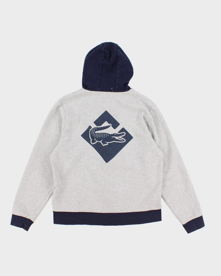 Lacoste Sport Grey Zip Up Hoodie - XL