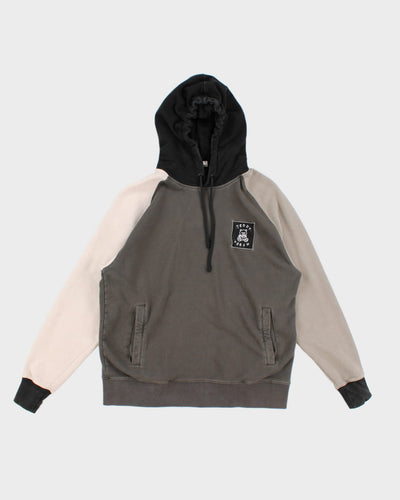 Teddy Fresh Block Colour Hoodie - L