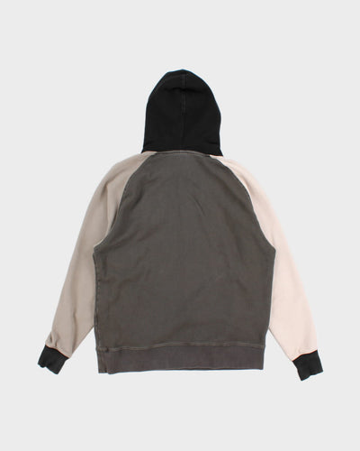 Teddy Fresh Block Colour Hoodie - L
