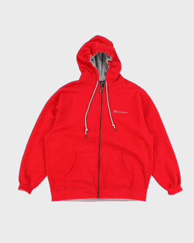 Champion Zip Up Hoodie - M