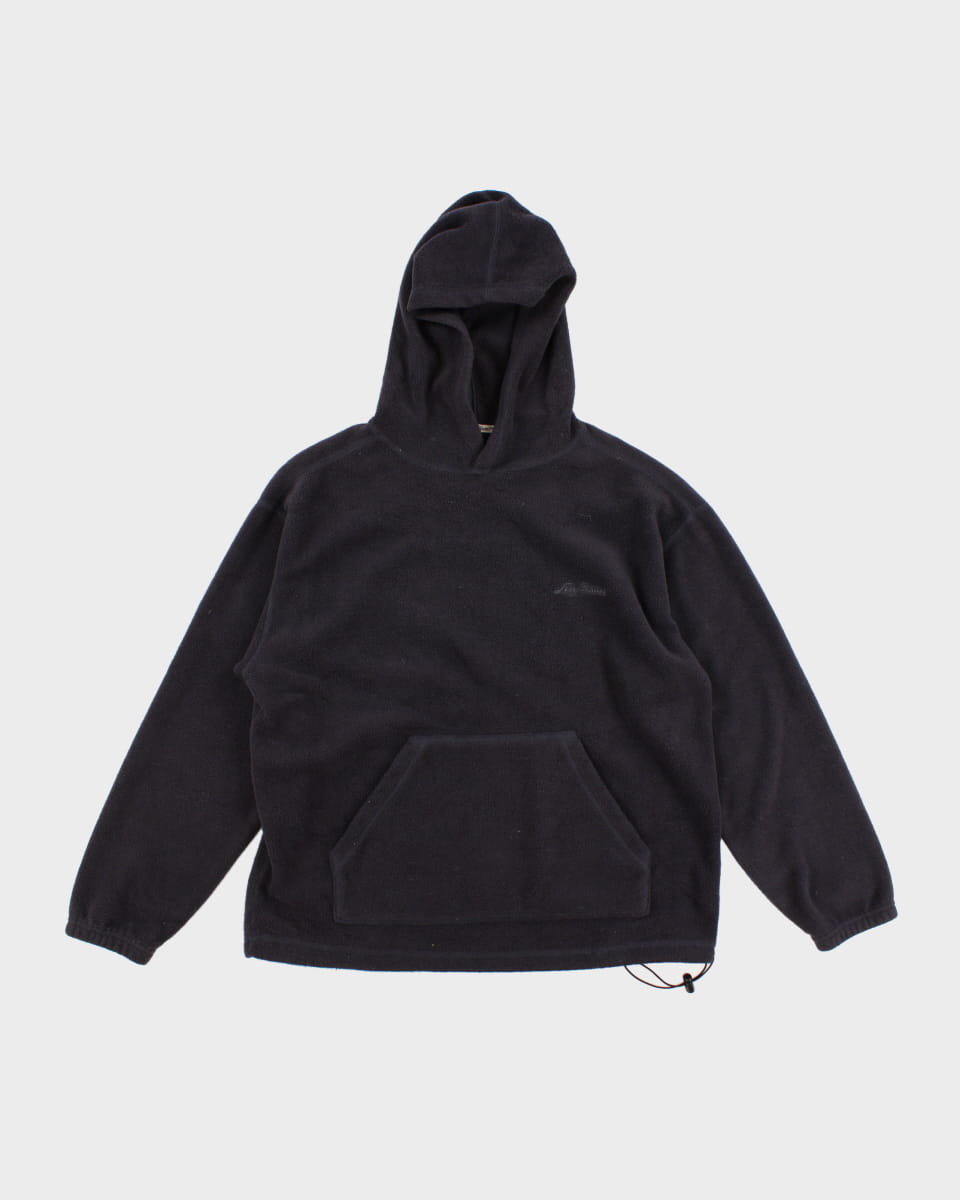 Men's Levi's Fleeced Black Hoodie - M/L