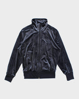 Men's Blue Adidas Velour zip up track jacket - S