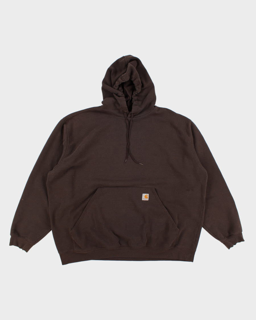Men's Brown Carhartt Hoodie - XXXL