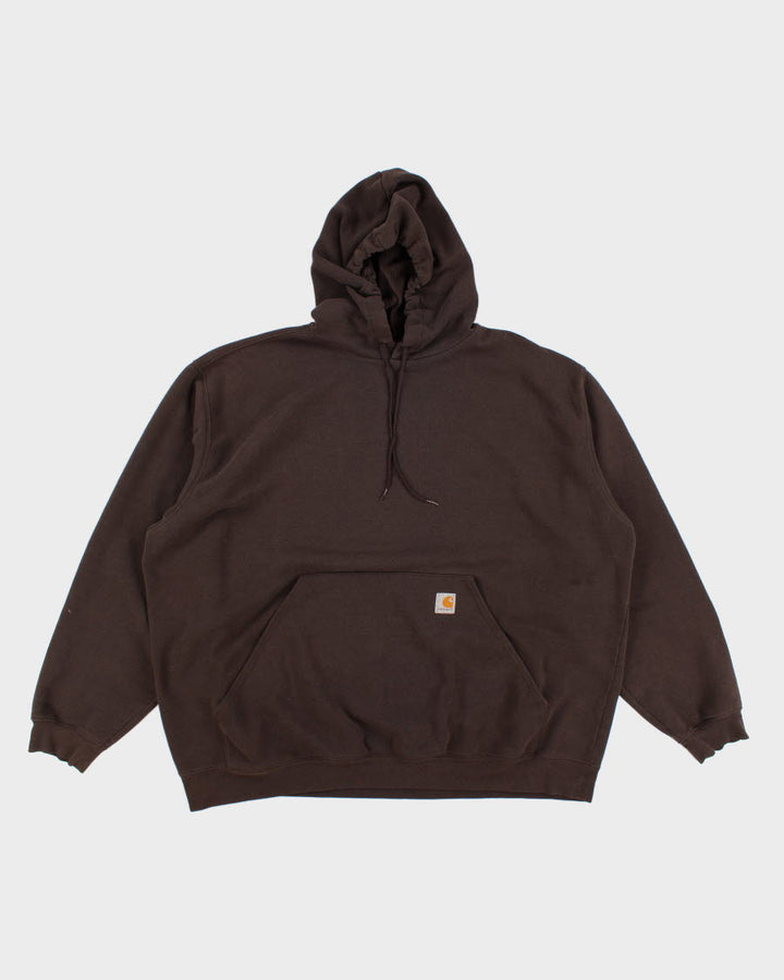 Men's Brown Carhartt Hoodie - XXXL