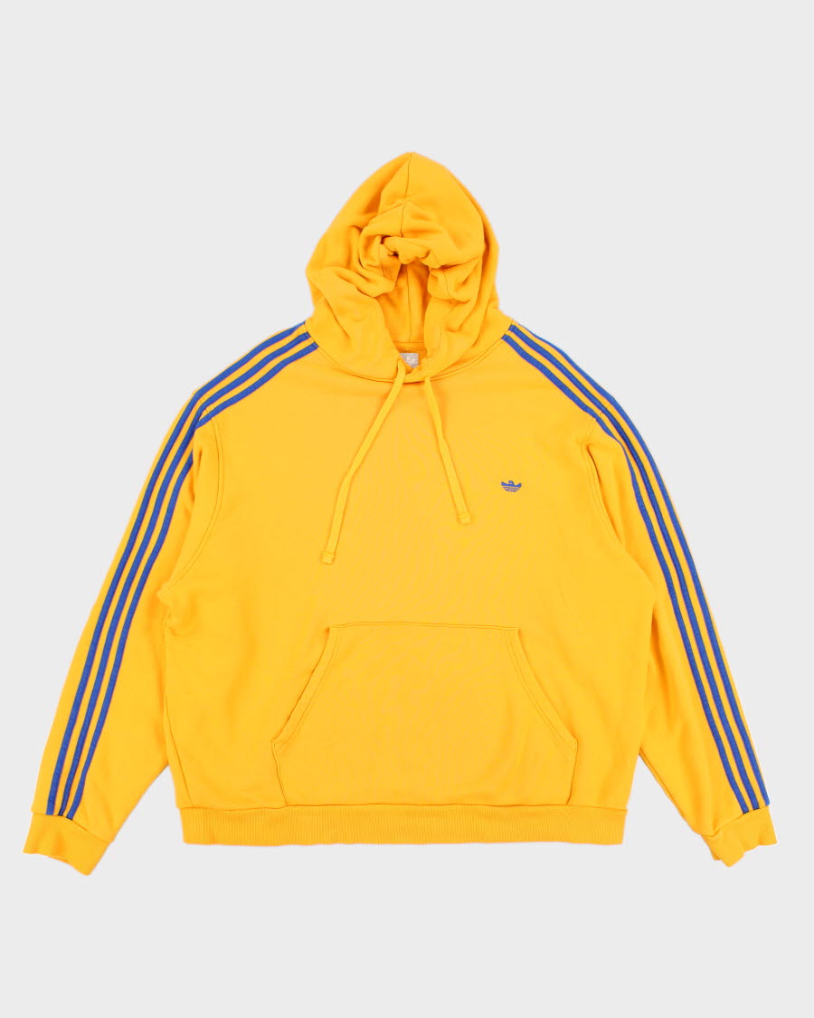 Mens Yellow Adidas  X Mark Gonzales Skate Hoodie - XXL