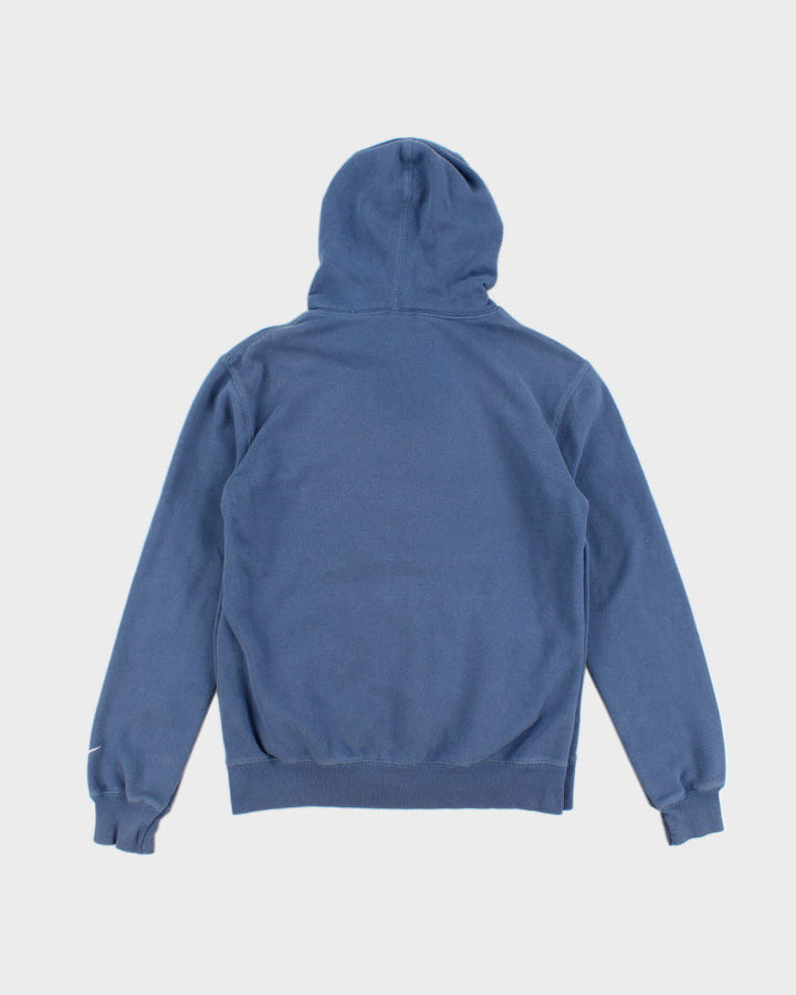 Vintage 00's Men's Blue Nike Spell Out Hoodies - M