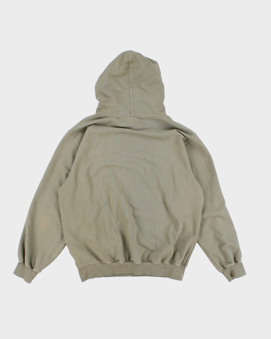 Mens Green Thisisneverthat Spell Out Hoodie - XL