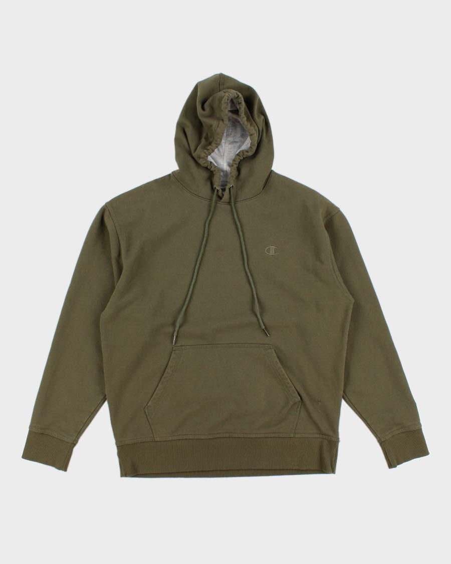 Champion Green Hoodie - L
