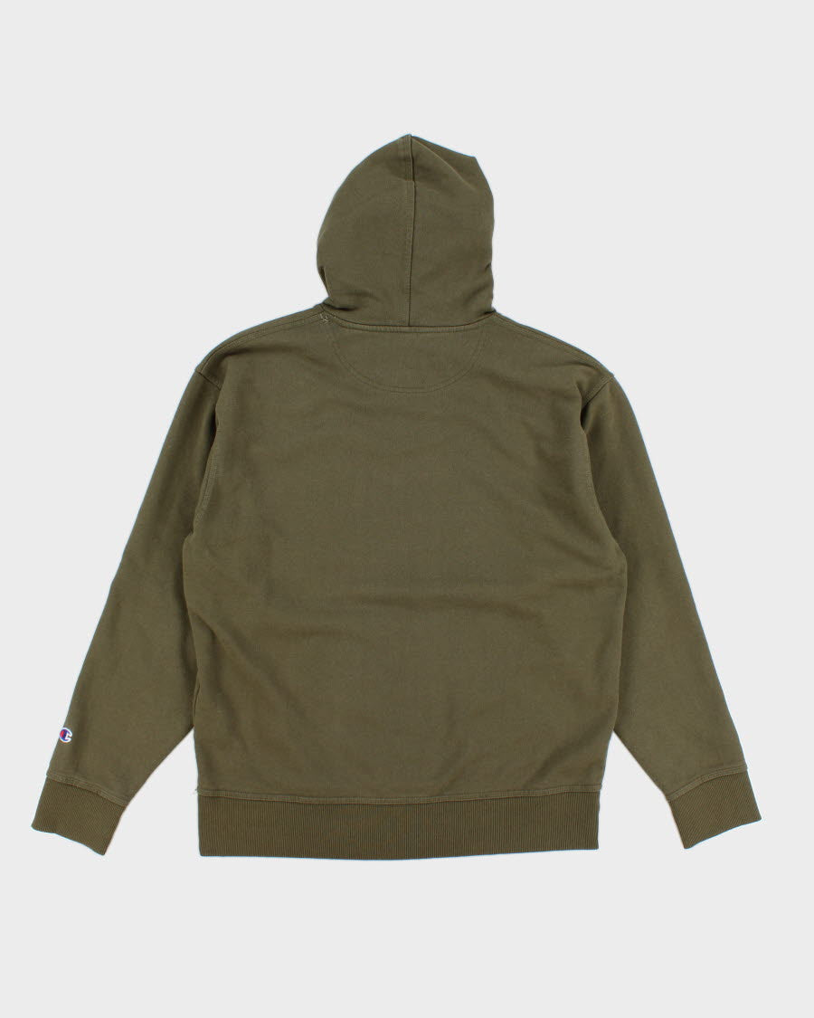 Champion Green Hoodie - L